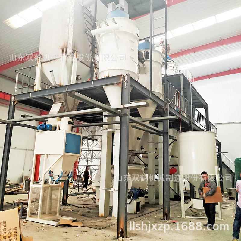 山东电脑配料预混料饲料生产设备成套多少钱大型饲料机