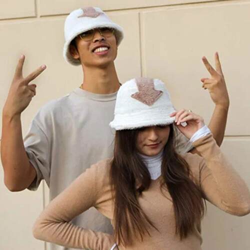 Fashion Hip Hop Appa Bucket Hat Lamb Wool Gorros Fur Fishing