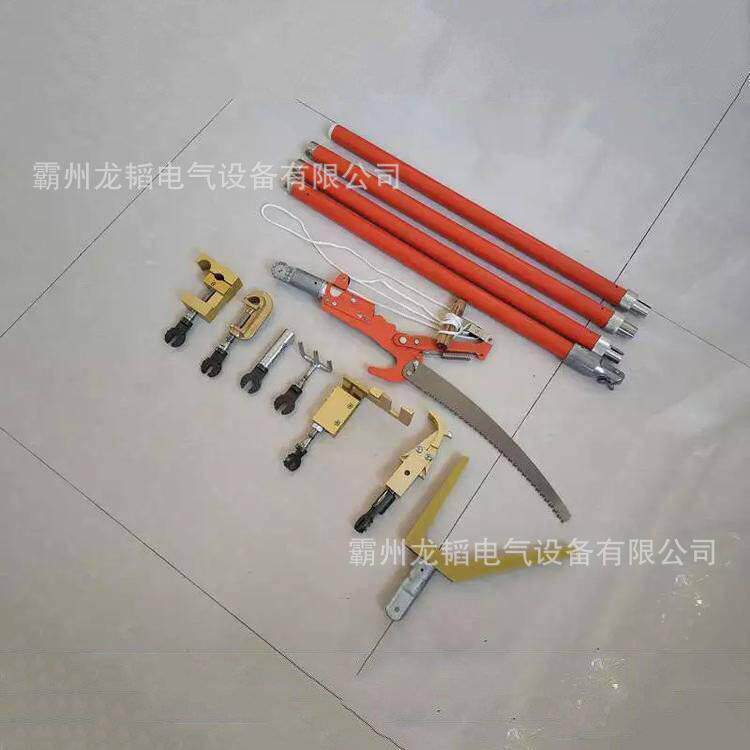 10KV带电作业套装8件套多用途接头组合工具高压带电接火操作杆