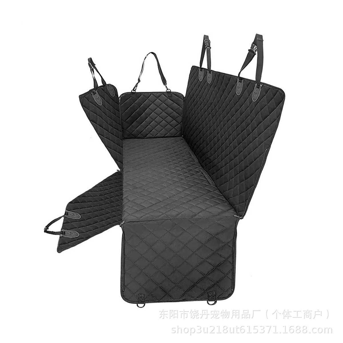 现货车载宠物垫牛津布汽车后排座防脏垫座椅保护套可拆卸批发