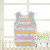 宝宝露背睡袋夏天纱布背心睡兜婴儿童睡觉护肚防踢被肚兜夏季 薄款