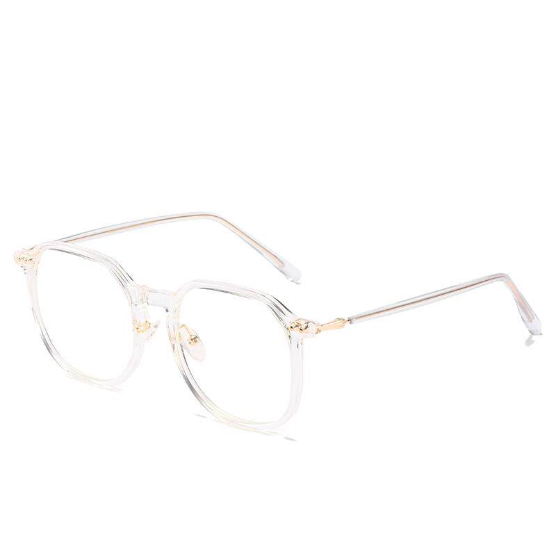 高档防光辐射近蓝眼镜女ins素颜黑框圆网红大视框脸显瘦韩版潮眼