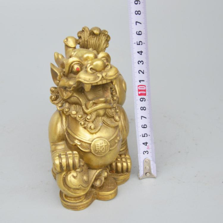 纯铜貔貅摆件一对家居饰品装饰品金属工艺品铜器