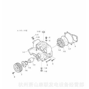 06.01923 PU158斗山 3122螺栓组装