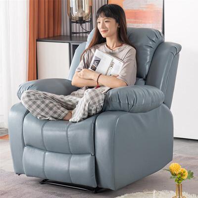 头9098等单人沙发舱电动多功能美布布甲躺艺可科技影院懒人沙发椅