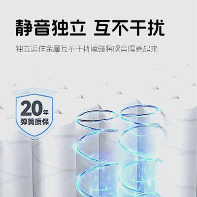 蓝白酒店床垫乳胶床垫 学生宿舍加厚软垫家用榻榻米酒店租房床垫