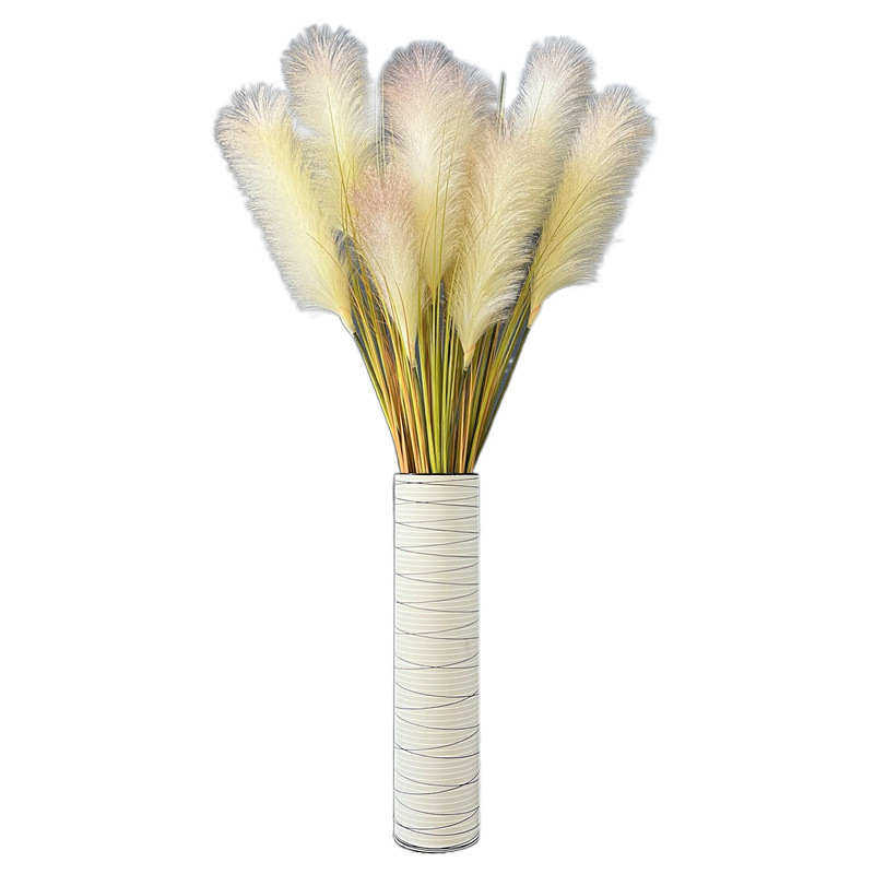 大花穗仿真芦苇干花客厅高档摆件装饰电视柜玄关摆设落地瓶假花草,家居饰品,仿真花/假花,淘宝优惠券,粉丝福利购,淘宝优惠卷
