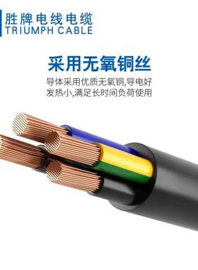 厂家H05VV-F系列 0.75MM 2-5芯多芯线裸铜导体现货