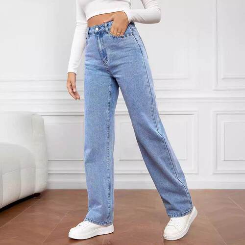 Plus Size Women Denim Jeans Pants Girl Ladies Trousers牛仔裤