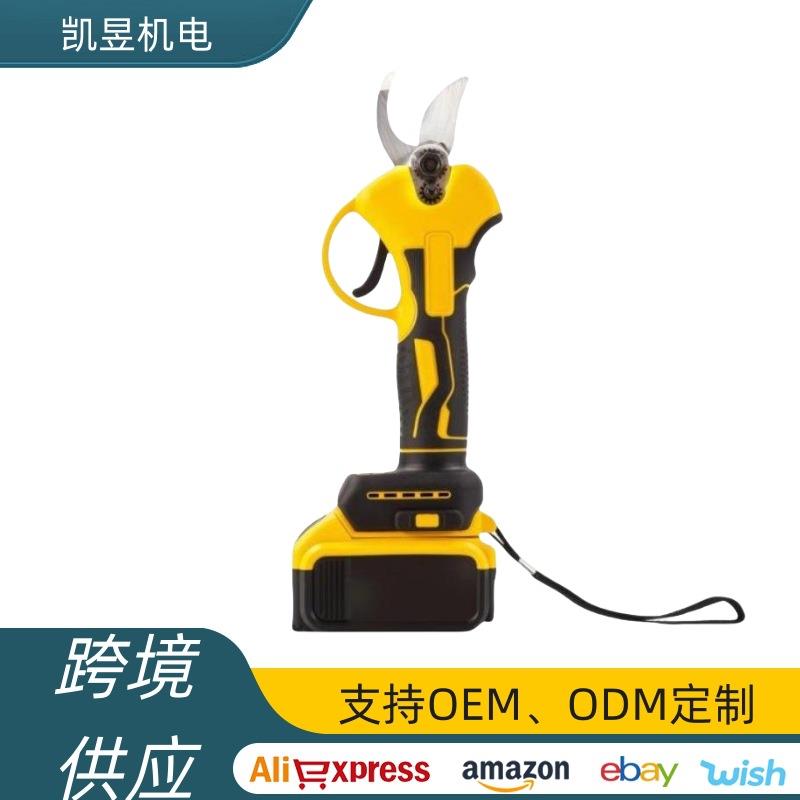 跨境电动修枝剪家用枝剪刀园林充电式果树修剪树多种功能锂电剪枝