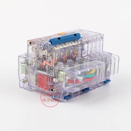 厂家直销透明DZ47LE断路器 漏电空气开关带漏电保护器 3P 6A-63A