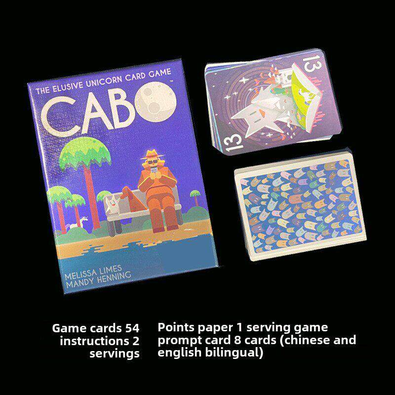 【现货新品】CABO桌游卡牌中英双语卡波桌面游戏kabo聚会推新扑克