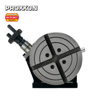 [24046]UT250通用分度头分度器 德国PROXXON迷你魔立卧回转工作台