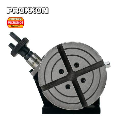 [24046]UT250通用分度头分度器 德国PROXXON迷你魔立卧回转工作台