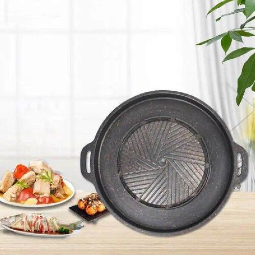 Shabu-grilled Pan Efficient Innovative Oil Leaking