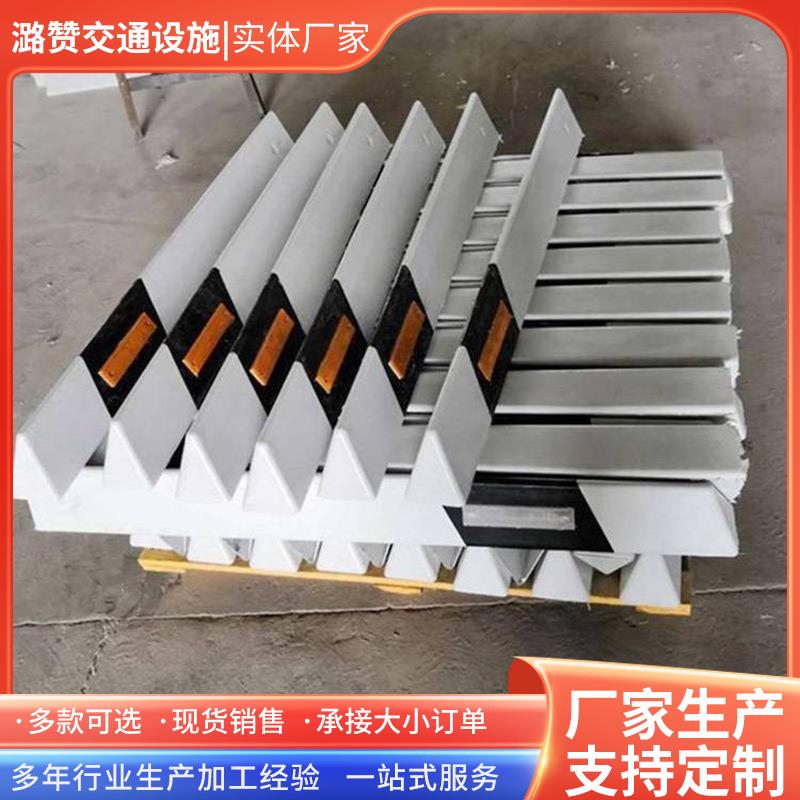 交通柱式轮廓标夜间反光玻璃钢隧道诱导桩长方形导向标立柱轮廓标