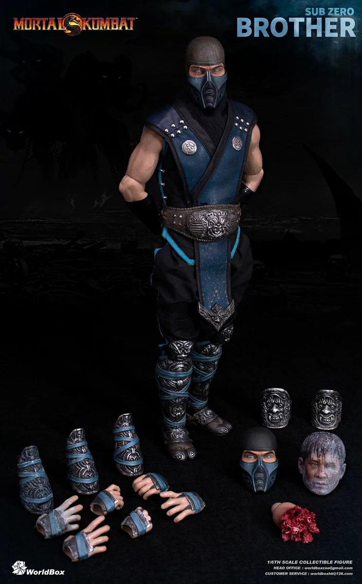 WorldBox 1/6 Mortal Kombat Sub Zero Action Figure In Stock | eBay