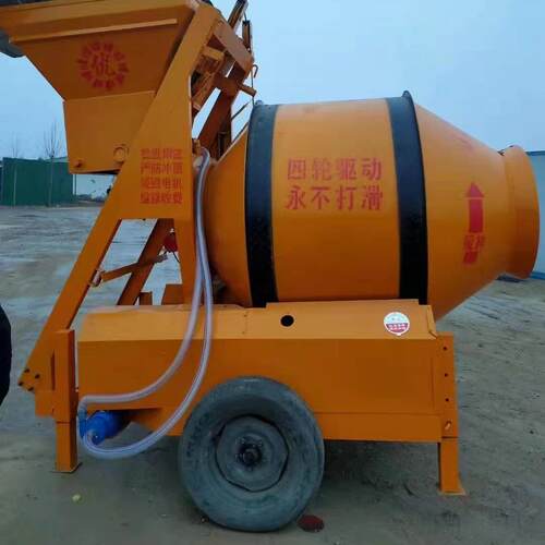水泥大沙搅拌JZ316C机00型加4厚滚筒搅拌设备式反转出料循环搅拌