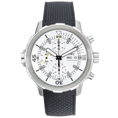 [9.8新]万国海洋时计系列自动机械计时手表男表IW376801