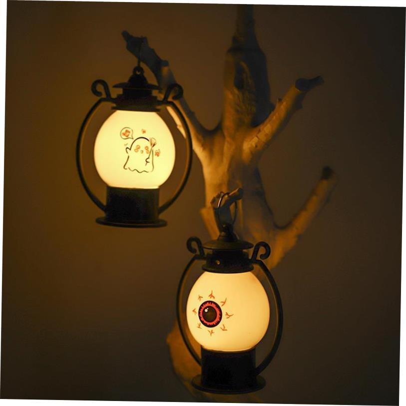 Halloween jack-o -lantern small oil lamp decoration万圣节