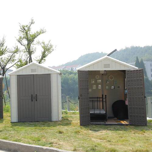 户外储物易房露台储藏室庭院杂物JY13间室外组屋合简活动房具花园