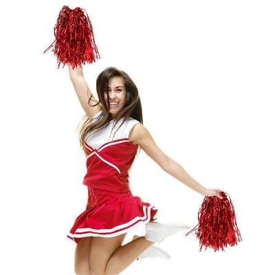 24 Pcs Cheerleading Pompoms Cheering Bouquet Kids The Pet