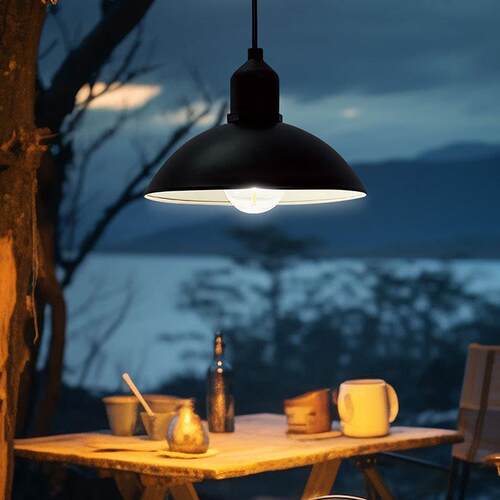 超太阳能吊灯客厅家分体照明灯亮室内外露庭HSG-T28营用防水夜灯