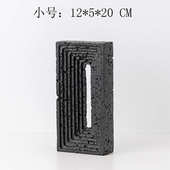 几何装 线条创意不规则饰品样板间北欧软家居艺术拱形石现代摆件洞