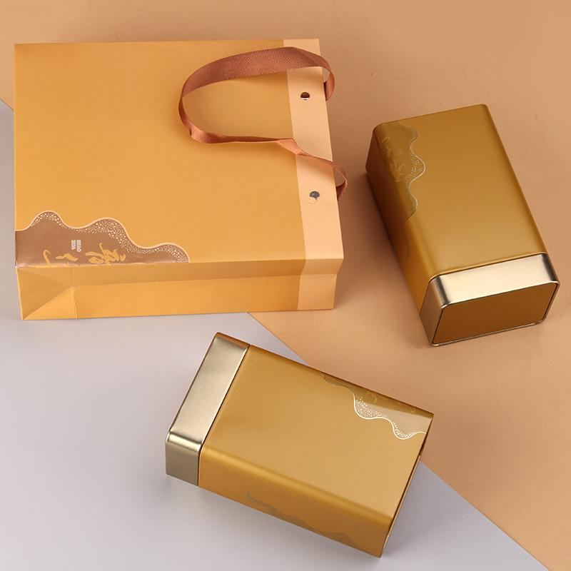 茶叶罐包装盒铁盒古树金属罐包装