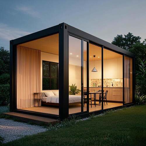 集装箱移动房住人打包箱活动简易板房家用组合屋集成房工具房定制