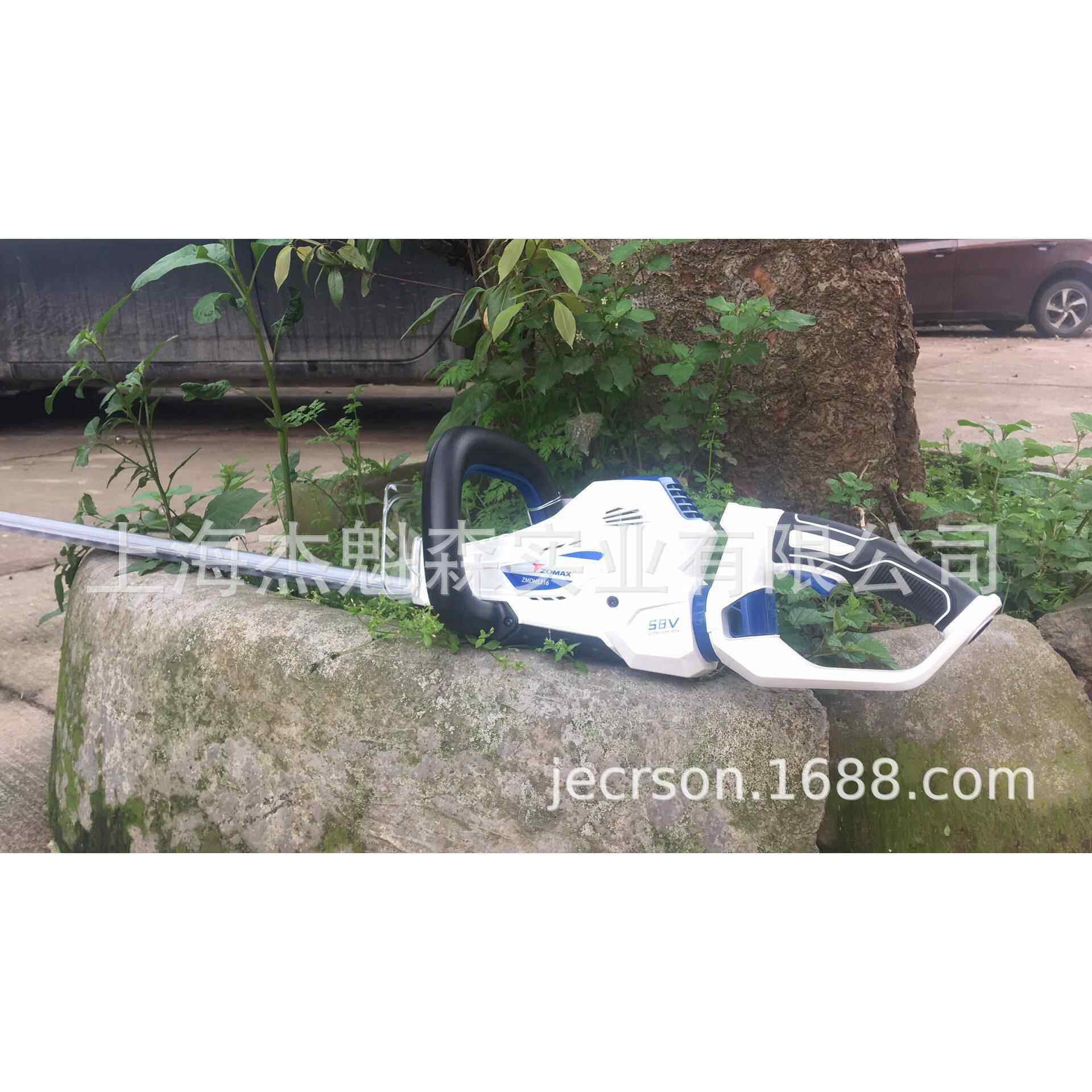 中马ZMDH5315锂电双刃绿篱机 58V手提式绿篱修剪机 绿化篱笆剪