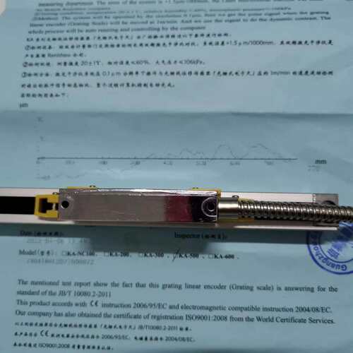 栅尺KA500370NYZ55UTTL车床自动化光栅V尺-光尺寸小安装方便
