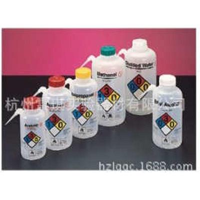 nalgene 2436-0505可通气安全洗瓶 500ml 蒸馏水，天然瓶盖