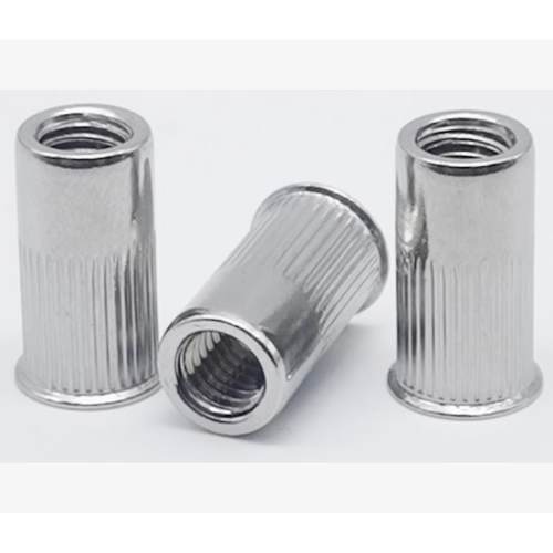 GB17880.3304397不钢1小沉头竖条纹通孔拉铆M螺母6锈*4