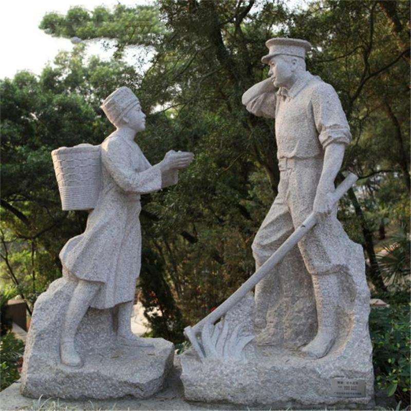 石雕孔子雕塑历史文化名人胸像孔子汉白玉古代雕像校园人物摆件
