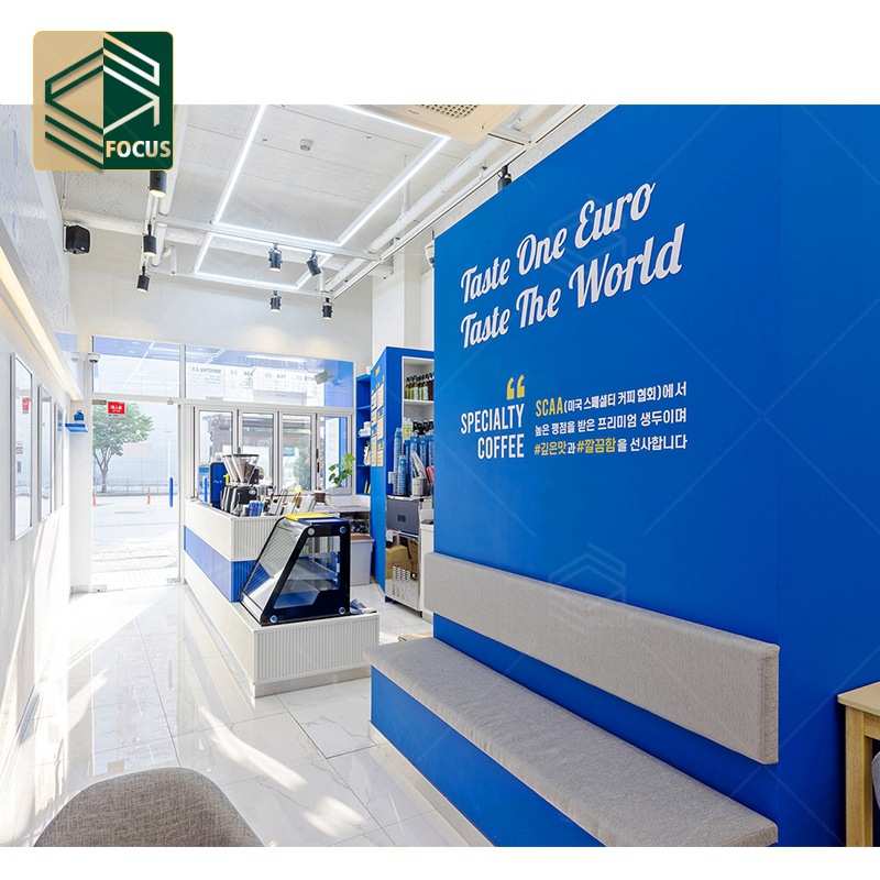 网红现代风格咖啡奶茶店摆放台展示货架制作台轻奢中岛柜零食店