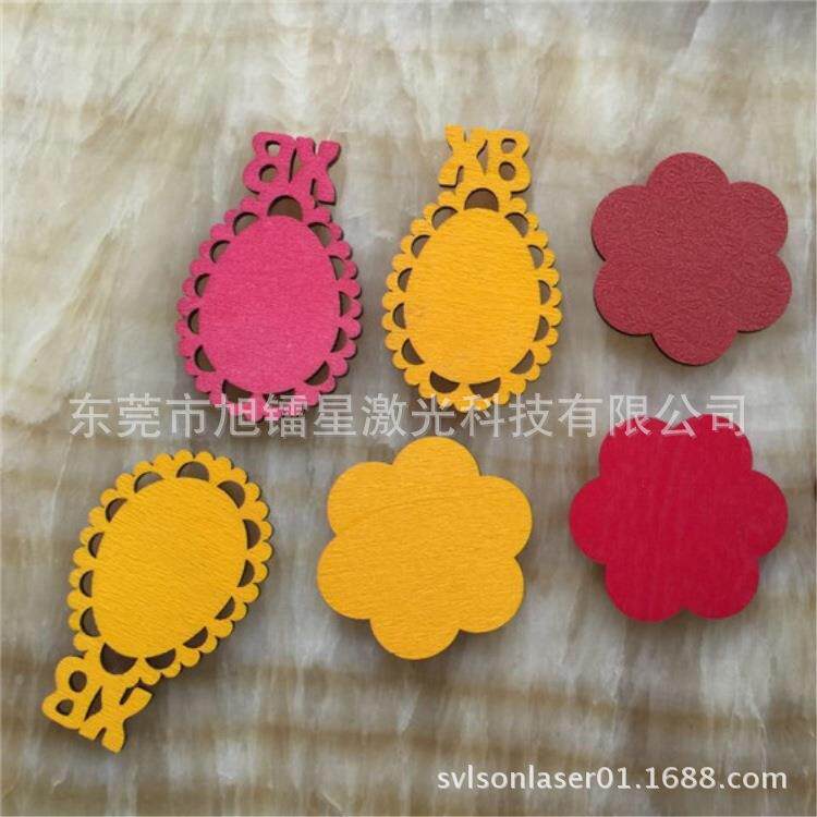 蛋糕卡纸亚克力插牌激光切割加工 圆管纸筒有机玻璃椴木板雕刻机