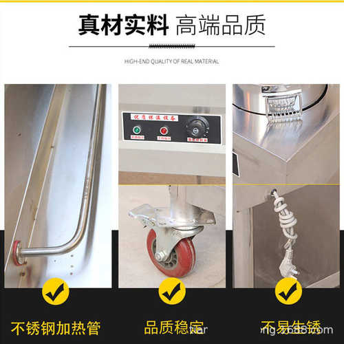 不锈钢商用保温粥车汤桶车保温台售饭台粥台粥锅暖汤炉煲粥快餐车