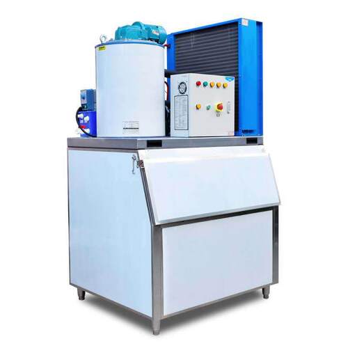 片机KW-F1带储冰桶 中小型片冰机冰超市场专市用片降温保鲜冰用冰