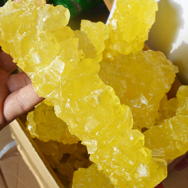 黄冰糖甘肃临夏手工散装老冰糖兰州三炮台八宝茶用糖正宗甘蔗多晶