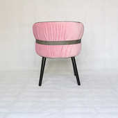 北欧式 咖啡厅餐椅休闲沙发办公室沙发椅样板房设计师椅 腰带椅时尚