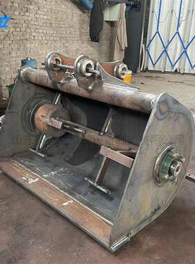 Excavatoraccessories,mixingbucket挖改建筑工地砂浆搅拌斗