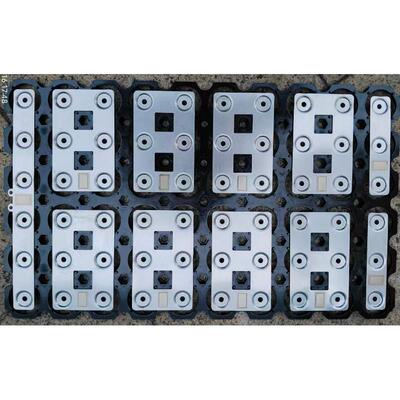 40135C40 20S3P60V45AH亿纬国轩鹏辉铝排支架可同侧焊接两侧焊接