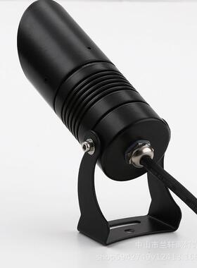 led地插投光灯户外公园插地灯景观绿植投射灯照树灯COB插泥灯防水