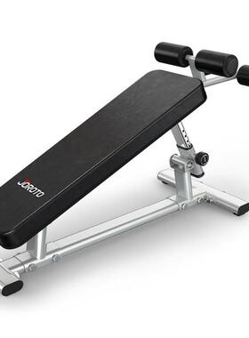 捷瑞特J-2218多功能仰卧板收腹机训练器仰卧起坐辅助器健身器材
