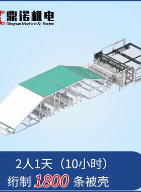 厂家定制内缝被4边缝设备法兰绒4边缝设备窗帘机定金专拍