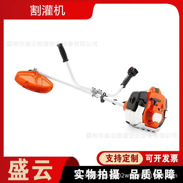 果园除草侧挂型割草机汽油动力背负式割灌机简易多用途松土机
