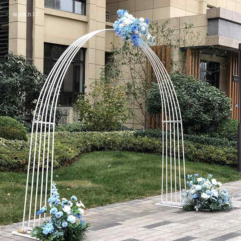 新款铁艺场婚庆道具婚礼景舞台景布置装饰中式WSDLSGAA搭一线背牵