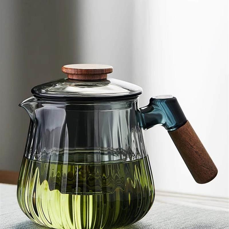 耐高温玻璃茶壶泡茶家用电陶炉煮茶壶煮茶器办公室花茶壶茶具套组