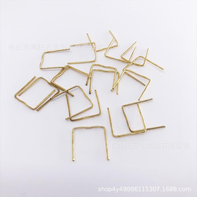 铜线花米字扣全铜金色双米扣八角珠长条连接器水晶珠帘灯具配件